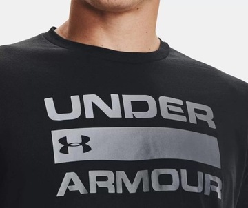 T-shirt męski Under Armour 1329582-001 - czarny S