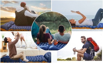 САМОННАДУВАЮЩИЙСЯ КАМИР ДЛЯ СПАНИЯ С НОЖНЫМ НАСОСОМ, ВОДОНЕПРОНИЦАЕМЫЙ 8 СМ