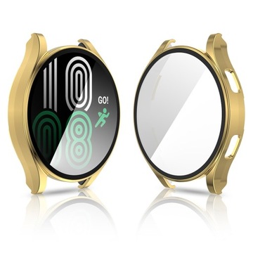 Корпус + 2IN1 стекло для Samsung Galaxy Watch 4 5 44 мм