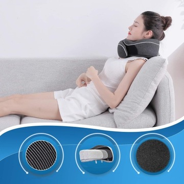 PODUSZEK PODRÓŻNYCH NA SZYJĘ ERGONOMICZNA PODUSZKA SAMOLOTOWA NA KEMPING