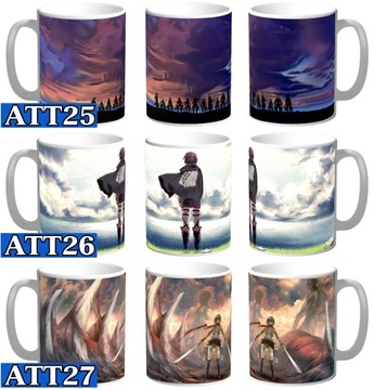 НАПАДЕНИЕ НА КРУЖКУ ТИТАНА Shingeki no Kyojin Эрен Микаса
