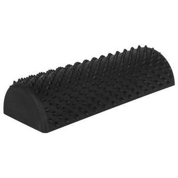 SENSORYCZNY PÓŁWAŁEK DO MASAŻU 30CM CZARNY