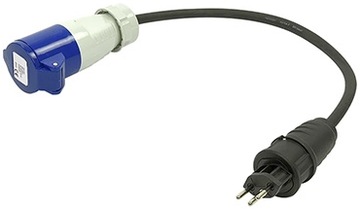 АДАПТЕР-УДЛИНИТЕЛЬ ДЛЯ СОЕДИНЕНИЯ CEE-CH 230 В 0,3 м