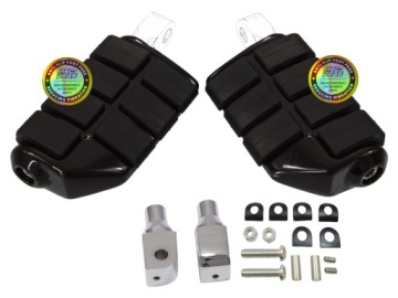 podnóżki kierowcy przód Yamaha V-MAX / FZ1 FZS FZ6 R1 R6 YZF600R czarne