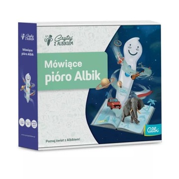 MÓWIĄCE PIÓRO ALBIK - ELEKTRONICZNY DŁUGOPIS CZYTAJ Z ALBIKIEM - ALBI 1.0