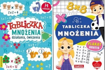 Tabliczka mnożenia. Działania, ćwiczenia zadania łamigłówki