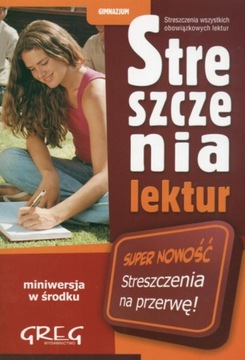 STRESZCZENIE LEKTUR Z MINI ŚCIĄGĄ
