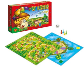 GRA PLANSZOWA 2W1 W LESIE W SADZIE ALEXANDER