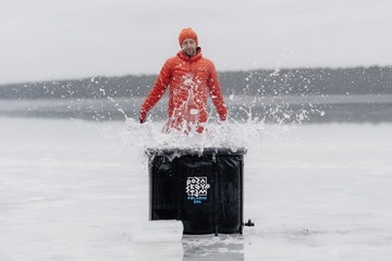 Polarne SPA Balia do morsowania wanna basen beczka przenośna z pokrywą