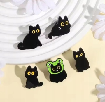 Рюкзак Pin Одежда Pin Черный кот
