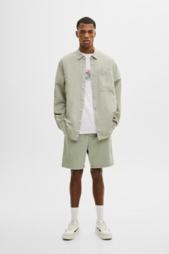 PULL&BEAR обычная мужская льняная рубашка M