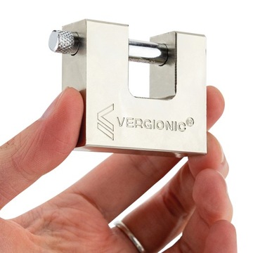 Замок навесной, чугун, сатин, прочный, чугунный болт, 3 ключа, 50 мм