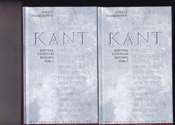 KRYTYKA CZYSTEGO ROZUMU - Tom 1-2 - Immanuel Kant