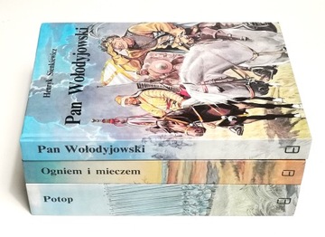Trylogia Sienkiewicz | Elipsa | ilustrowane |bdb| + GRATIS