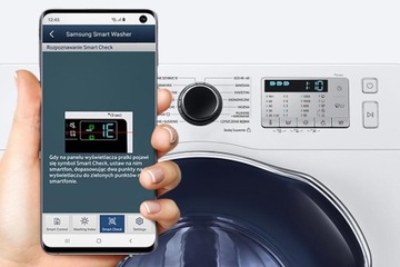 Pralko-suszarka SAMSUNG WD8NK52E3AW 1200obr