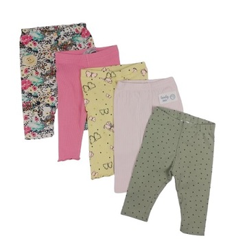Legginsy getry niemowlęce 62 zestaw