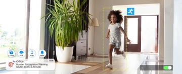 ЭЛЕКТРОННАЯ PTZ-КАМЕРА «НЯНЯ» WIFI ДОМАШНЯЯ IP 2,5K 4MP ВНУТРЕННЯЯ PTZ-КАМЕРА