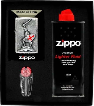 Zestaw ZIPPO CRUSADE VICTORY pezentowy*nr1