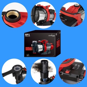 Грязный насос для чистой воды гидрофор сточных вод 3600 л/ч 900 Вт сильна