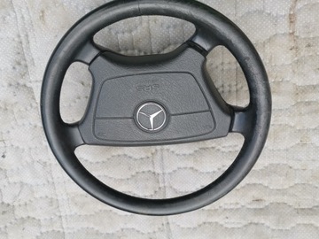 MERCEDES W210 KIEROWNICA SKORA CZARNA