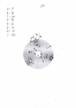 ADAPTER,TARCZA UCHWYT DO PODZIELNIC ŚREDNICA 110mm - pod uchwyt 80mm