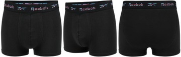 REEBOK MAJTKI BOKSERKI MĘSKIE BAWEŁNA 3PAK r. M