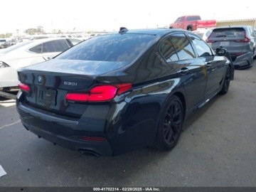 BMW Seria 5 G30-G31 2022 BMW Seria 5 2022r., 530I, od ubezpieczalni 2.0 Benzyna 248KM, zdjęcie 5