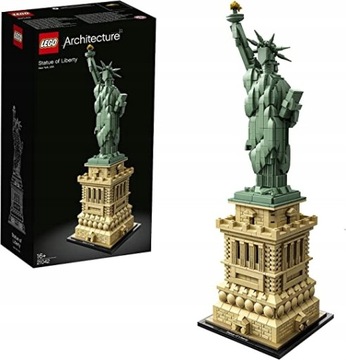 LEGO Architecture 21042 Statua Wolności ZESTAW Klocki ORYGINALNE Nowe