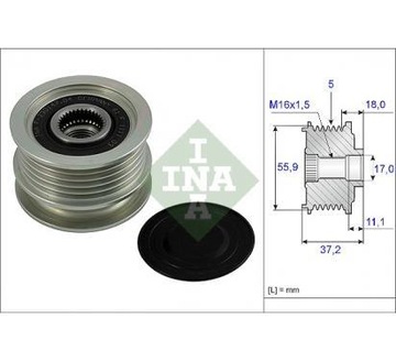 INA KOLO PASOWE ALTERNATORA SEAT AROSA 1.7