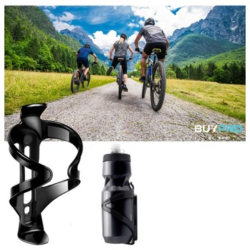 Универсальная клетка для бутылки с водой, велосипедный держатель для напитков, черный