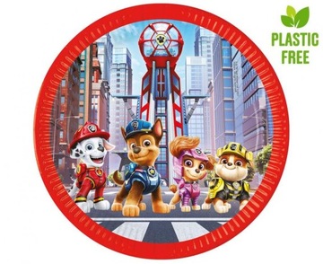 Talerzyki papierowe Paw Patrol: The Movie (Nickelodeon) next generation, 23