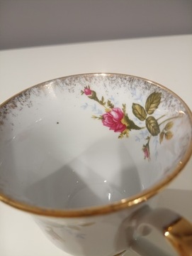 FILIŻANKA PROSTA 220 ML IWONA CHODZIEŻ RÓŻYCZKA II GATUNEK