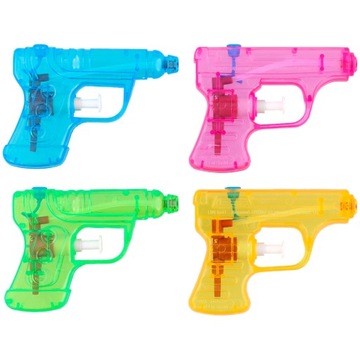 ВОДЯНЫЕ ПИСТОЛЕТЫ 4 РАЗНОЦВЕТНЫХ