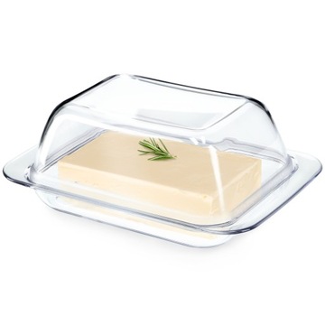 MASELNICA MASELNICZKA Z POKRYWĄ NA POJEMNIK MASŁO PLASTIKOWA 18x12cm