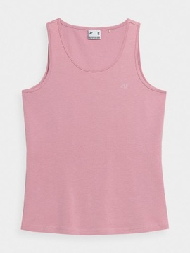 ФУТБОЛКА 4F ТОП ИЗ РОЗОВОГО ХЛОПКА, размер S