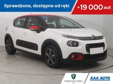 Citroen C3 III Hatchback 1.2 PureTech 82KM 2017 Citroen C3 1.2 PureTech, Salon Polska
