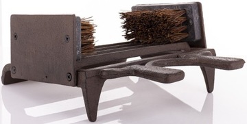 Декоративная машинка для чистки обуви из коричневого чугуна