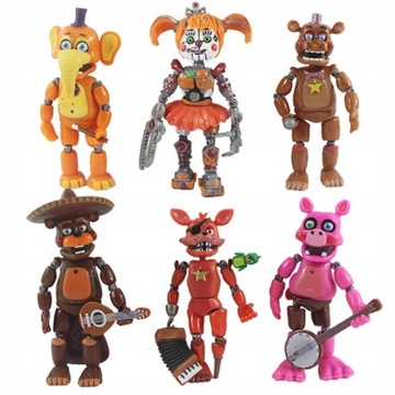 FNAF Five Nights Midnight Miś Zabawka Pizza Shop