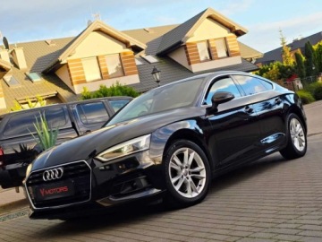 Audi A5 F5 Sportback 2.0 40 TDI 190KM 2019 Audi A5 Sportback Sportback___2.0TDi S-tronic Sport FULL LED Skora Navi Ke