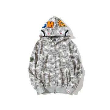 Толстовка Bape Shark kangaroo, зеленый камуфляжный кенгуру
