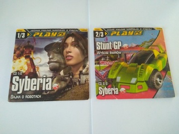 Stunt GP + Syberia 1 Polska Wersja PL PC DVD