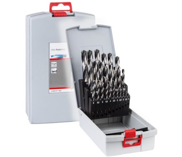 BOSCH ZESTAW WIERTEŁ KRĘTYCH HSS POINTTEQ 25 SZT