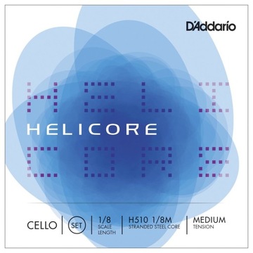 Struny wiolonczelowe D'Addario H510 1/8M HELICORE