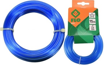 ŻYŁKA TNĄCA GWIAZDKA 2,0MMx15M DO KOSZENIA