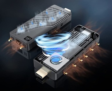 Мини-ПК T6 PRO 6/128 ГБ Win10 Dual HDMI Stick RJ45