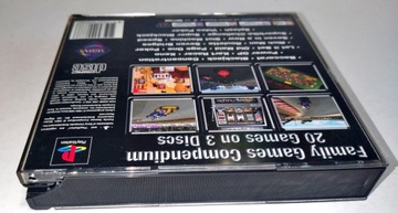 Семейные игры Сборник игр 20 в 1 PSX DB+/-BDB ДИСКИ