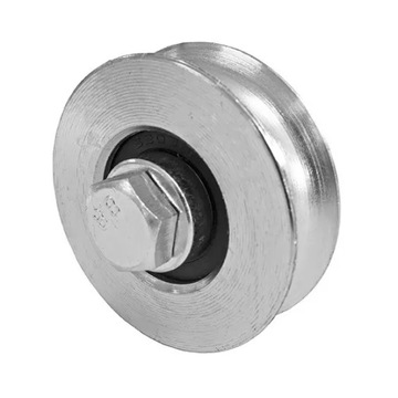 rolka jezdna stalowa na rurę fi 16 mm (fi 78x20mm) M10