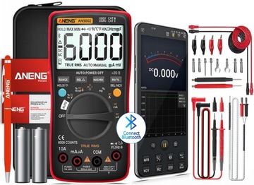 Multimetr cyfrowy Bluetooth ANENG AN9002PRO MAX