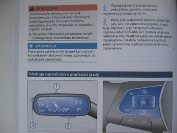 VW Golf VII 2013-2016 польская инструкция, красочная, оригинал VW OEM