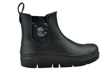 KALOSZE DAMSKIE STELLA KRÓTKIE CZARNE SZTYBLETY 36